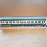 Voiture UIC mixte 2ᵉ classe/fourgon B7D SNCF – N 1:160 – Époque IV/V – Minitrix 18463