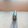 Voiture UIC mixte 2ᵉ classe/fourgon B7D SNCF – N 1:160 – Époque IV/V – Minitrix 18463