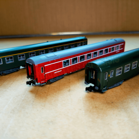 Coffret voitures « Nizza – Paris Express » – Minitrix 18219 – N 1:160