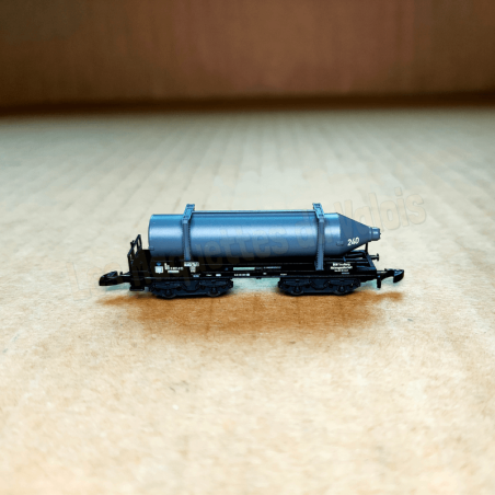 Coffret 5 wagons « bouteilles de carbure » SKW / DB – Märklin 82092 – Z 1:220 – Époque IV