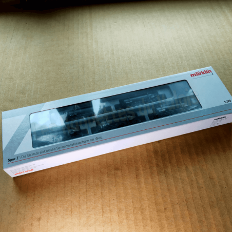 Coffret 5 wagons « bouteilles de carbure » SKW / DB – Märklin 82092 – Z 1:220 – Époque IV