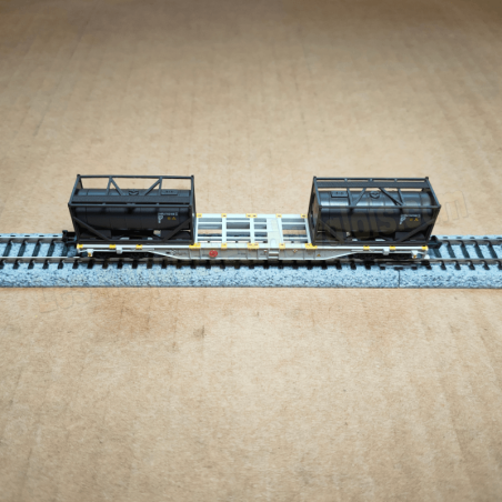 Wagon porte-conteneurs AAE type Sgns – Minitrix 15103 – N 1:160 – Ép VI