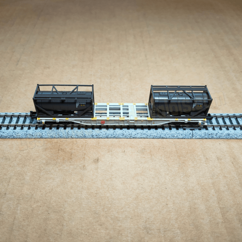 Wagon porte-conteneurs AAE type Sgns – Minitrix 15103 – N 1:160 – Ép VI
