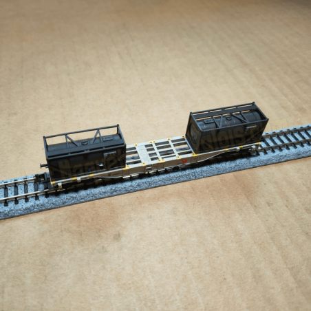 Wagon porte-conteneurs AAE type Sgns – Minitrix 15103 – N 1:160 – Ép VI