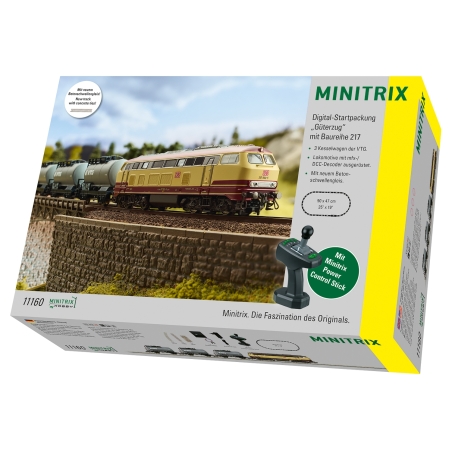 Coffret de départ digital « Train de voyageurs » avec locomotive série 101 – Minitrix 11160 – N 1:160 – Époque VI