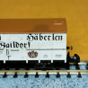 Wagon isotherme G02 pour le transport de bière, Häberlen, KWSt.E - Minitrix 18994 - N 1:160 – Époque I