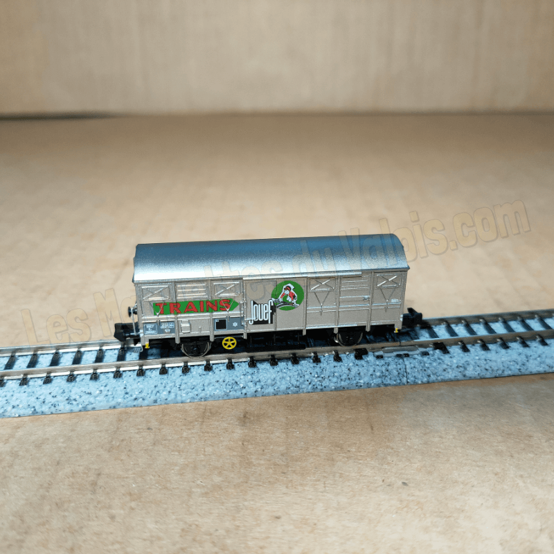 Wagon couvert SNCF « JOUEF Trains » - Arnold HN6678 - N  1/160 - EP IV