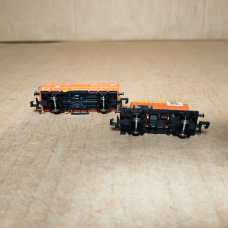 Coffret wagons-citernes + wagon couvert G4 Colas Rail, ép. V, Arnold HN6679, N 1/160