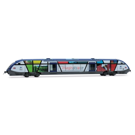 Autorail diesel X 73551 SNCF « Imaginalsace » - décodeur sonore - arnold HN2683S - N 1:160
