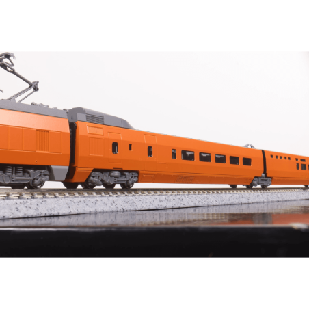 coffret 10 voitures TGV Sud-Est orange origine - Kato - 10-2134 - N 1:160