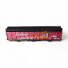 Wagons à parois coulissantes rouge SBB, Hobbytrain échelle N 1/160 réfference H24665.