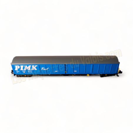 Coffret de 2 wagons à parois coulissantes Hobbytrain échelle N 1/160 réfference H23445.