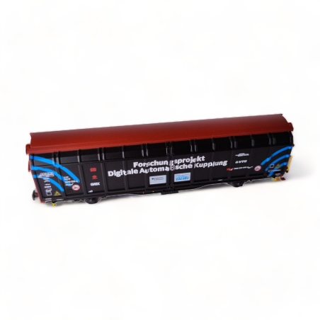 wagons à parois coulissantes vert CFF, Hobbytrain échelle N 1/160 réfference H24664.