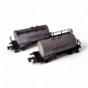 Coffret de 2 wagons citerne Paul Millet SNCF, Hobbytrain échelle N 1/160 réfference H24852.