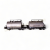 Coffret de 2 wagons citerne Paul Millet SNCF, Hobbytrain échelle N 1/160 réfference H24852.