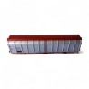 Coffret de 2 wagons à parois coulissantes Hobbytrain échelle N 1/160 réfference H24681.