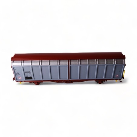 Coffret de 2 wagons à parois coulissantes Hobbytrain échelle N 1/160 réfference H24681.