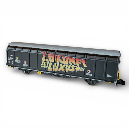 Wagon Graffiti – Zukunft ist Luxus – SBB – Hobbytrain H24669 – N 1/160