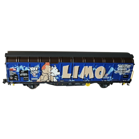 Wagon Graffiti Limo – SBB Hobbytrain H24667 – N 1/160