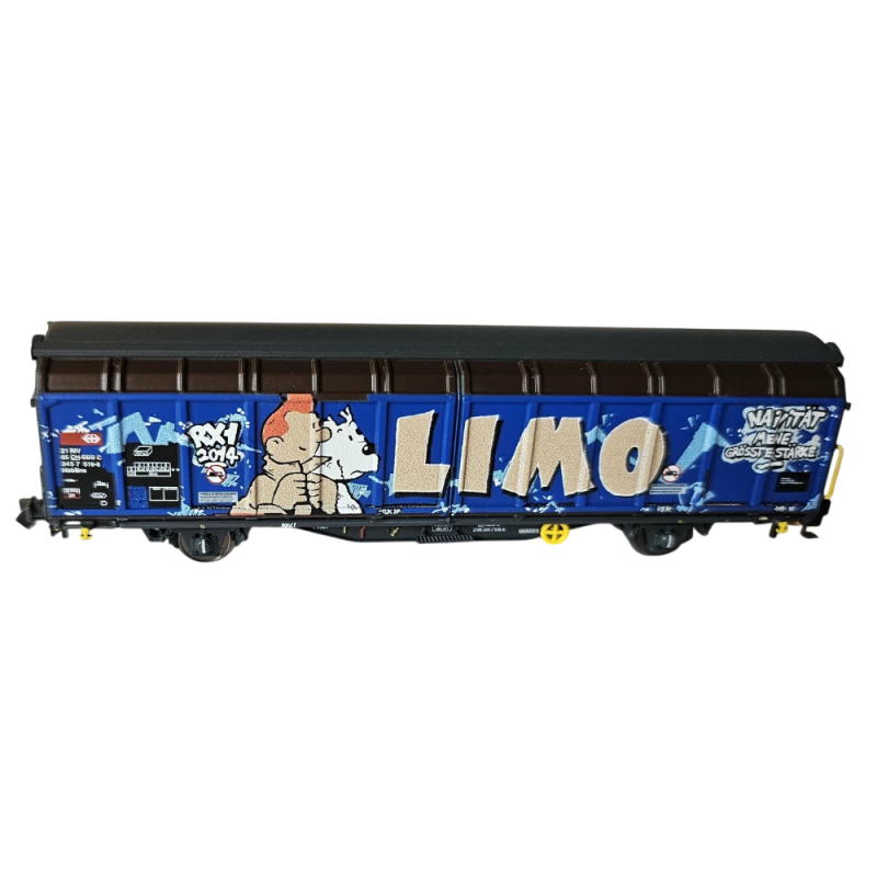 Wagon Graffiti Limo – SBB Hobbytrain H24667 – N 1/160