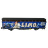 Wagon Graffiti Limo – SBB Hobbytrain H24667 – N 1/160
