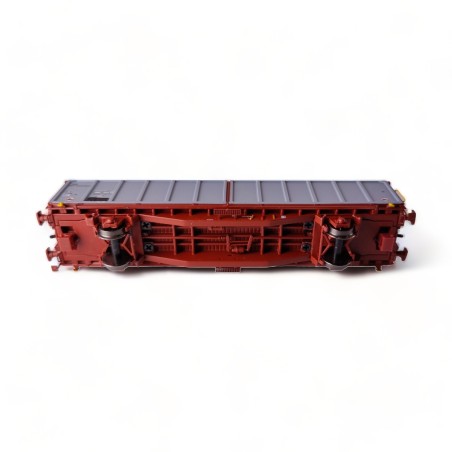 Coffret de 2 wagons à parois coulissantes Hobbytrain échelle N 1/160 réfference H24681.