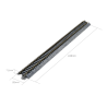 4 Rail droit Unitrack 186 MM - échelle N - Kato 20-010