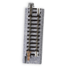 2 rail droit adaptateur unitrack 62mm - kato 20-045 - N 1/160