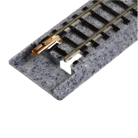 2 rail droit adaptateur unitrack 62mm - kato 20-045 - N 1/160