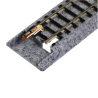 2 rail droit adaptateur unitrack 62mm - kato 20-045 - N 1/160
