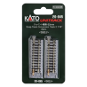 2 rail droit adaptateur unitrack 62mm - kato 20-045 - N 1/160