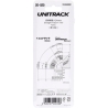 4 rail droit 124mm unitrack kato 20-020 - N 1/160