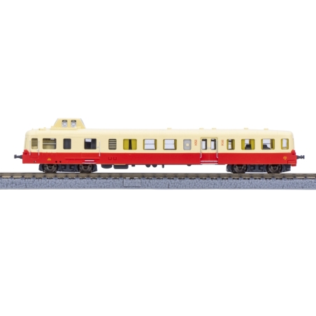 Autorail X3800 Picasso analogique A02-02A - SNCF - X3879 créme/rouge - époques III-IV - Azar Models - Z 1/220