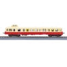 Autorail X3800 Picasso analogique A02-02A - SNCF - X3879 créme/rouge - époques III-IV - Azar Models - Z 1/220