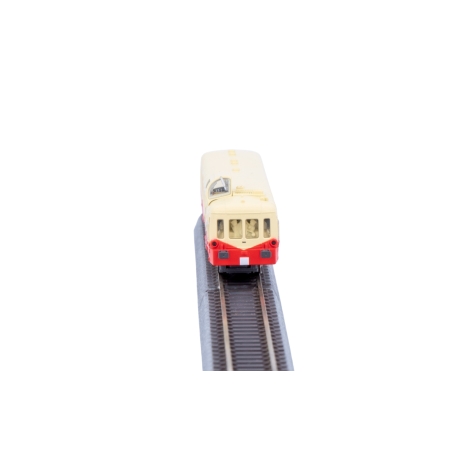 Autorail X3800 Picasso analogique A02-02A - SNCF - X3879 créme/rouge - époques III-IV - Azar Models - Z 1/220