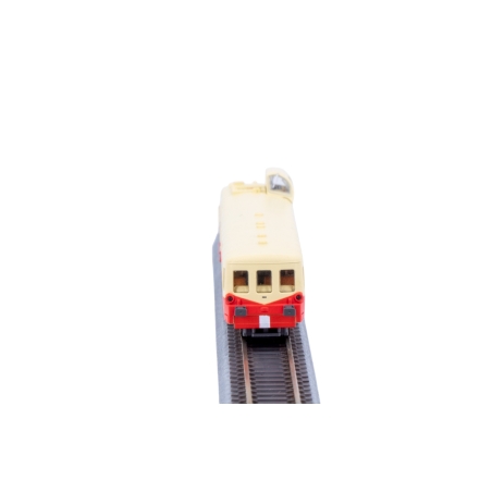 Autorail X3800 Picasso analogique A02-02A - SNCF - X3879 créme/rouge - époques III-IV - Azar Models - Z 1/220