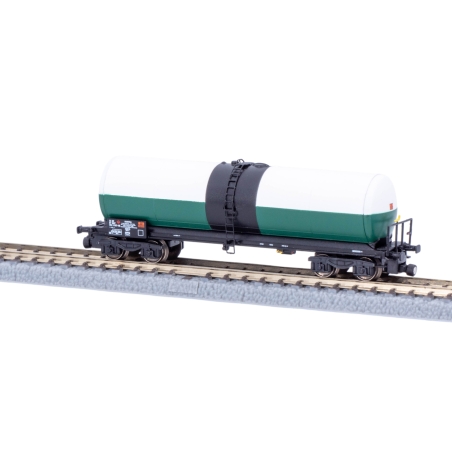 wagon Citerne longue ANF Simotra vert/blanc - Azar Models W05-Sl2 – époque IV – échelle Z