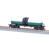 wagon Citerne longue ANF Simotra vert/blanc - Azar Models W05-Sl2 – époque IV – échelle Z