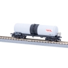 wagon Citerne longue ANF TOTAL simotra gris/noir - Azar Models W05-TO2 – époque IV – échelle Z