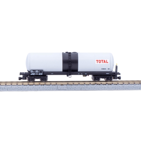wagon Citerne longue ANF TOTAL simotra gris/noir - Azar Models W05-TO2 – époque IV – échelle Z