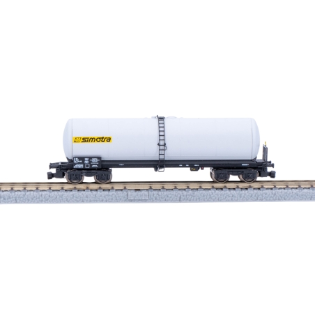 wagon Citerne longue ANF Simotra gris - Azar Models W05-SI1 – époque IV – échelle Z