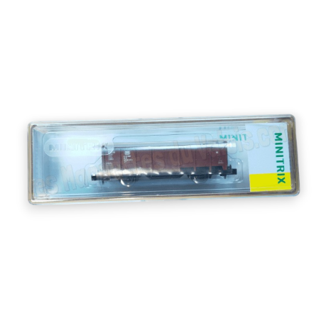 Wagon tombereau Type E 040 – Minitrix 18088 – Échelle N (1:160)