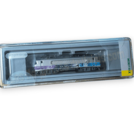 Locomotive électrique BB 22200, SNCF livré en voyage – Minitrix 16008 - EP IV-V, Échelle N 1:160