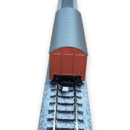 Wagon couvert Gs 213 DB – Époque VI – Minitrix 18099 – N 1:160