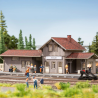 Petite gare « Amtzell » laser cut – époque IV à VI – Noch 63001 – échelle N 1/160
