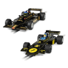 Coffret 2 voitures jumelées Lotus 72 et Lotus 79 – Ronnie Peterson – époque IV – Scalextric C4684A – échelle 1/32