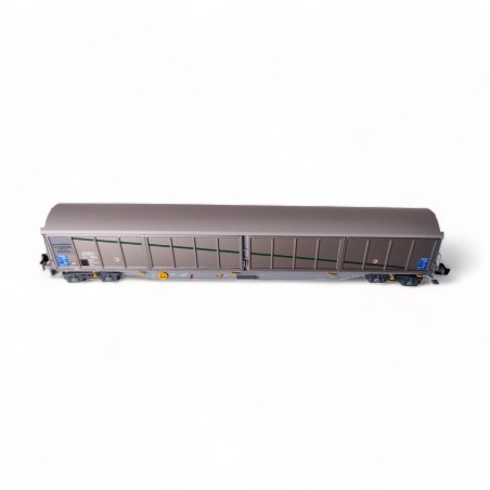 Coffret de 2 wagons à parois coulissantes Hobbytrain échelle N 1/160 réfference H23442.
