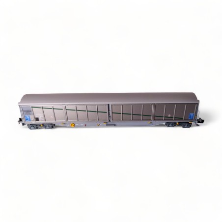 Coffret de 2 wagons à parois coulissantes Hobbytrain échelle N 1/160 réfference H23442.