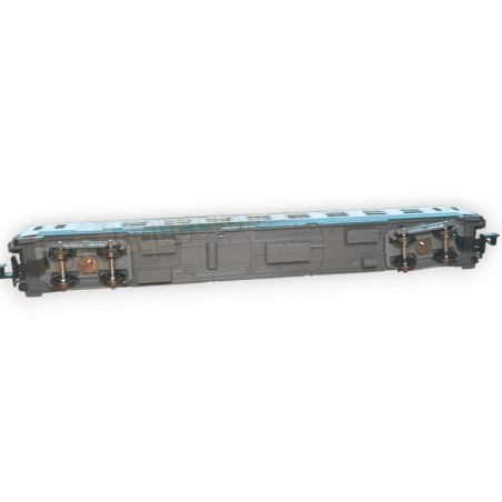 Voiture UIC mixte 2e classe/fourgon B7D, SNCF, époque IV/V, Minitrix 18463, échelle N 1/160
