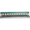 Voiture UIC mixte 2e classe/fourgon B7D, SNCF, époque IV/V, Minitrix 18463, échelle N 1/160